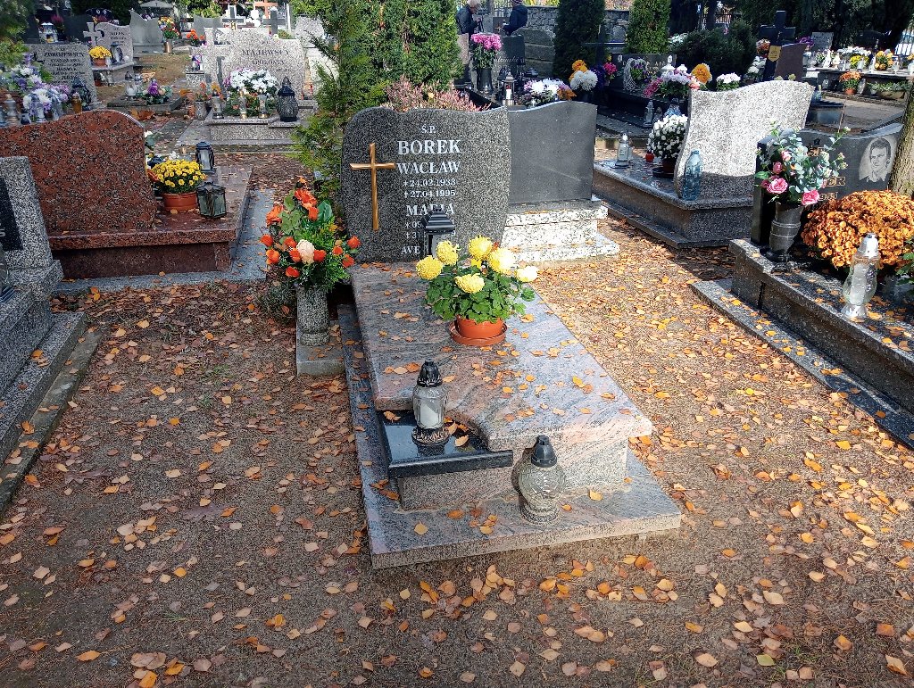 Grób WACŁAW BOREK