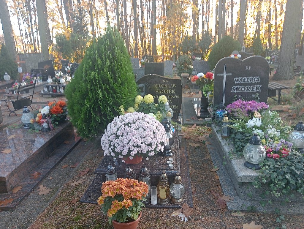 Grób MARIA ORACZEWSKA-SKOREK