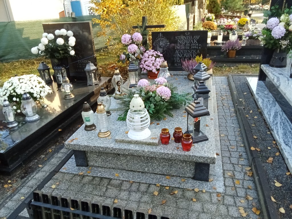 Grób STANISŁAW NOWAK