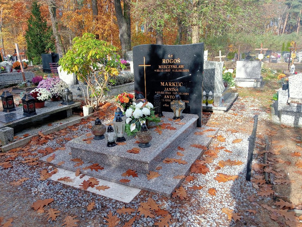 Grób MIECZYSŁAW ROGOŚ