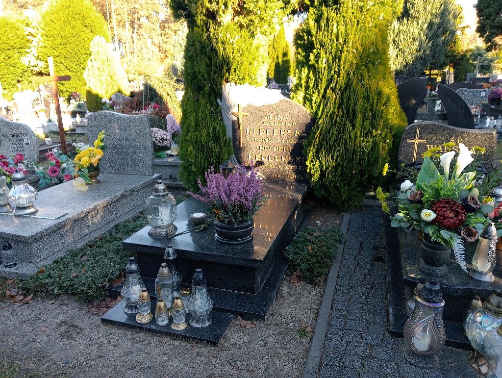 Grób ALINA MĘDLEWSKA