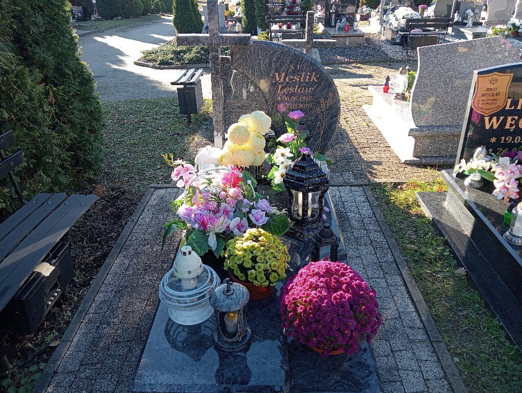 Grób LESŁAW MESLIK