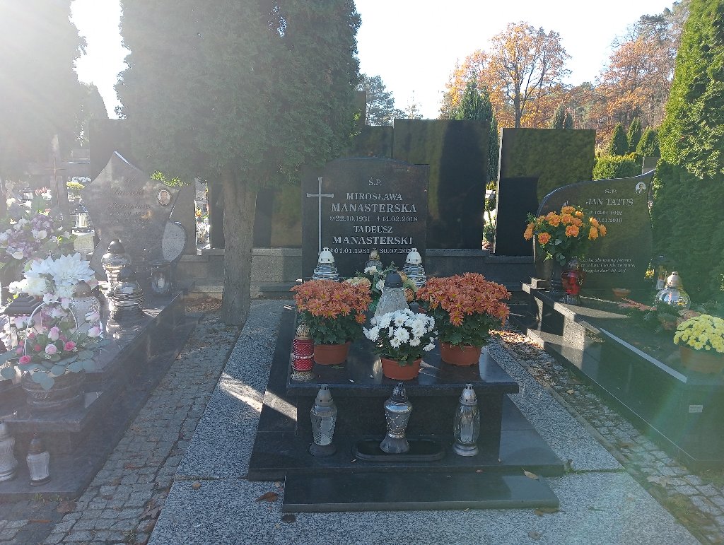 Grób TADEUSZ MANASTERSKI